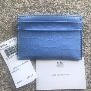 Coach card holder